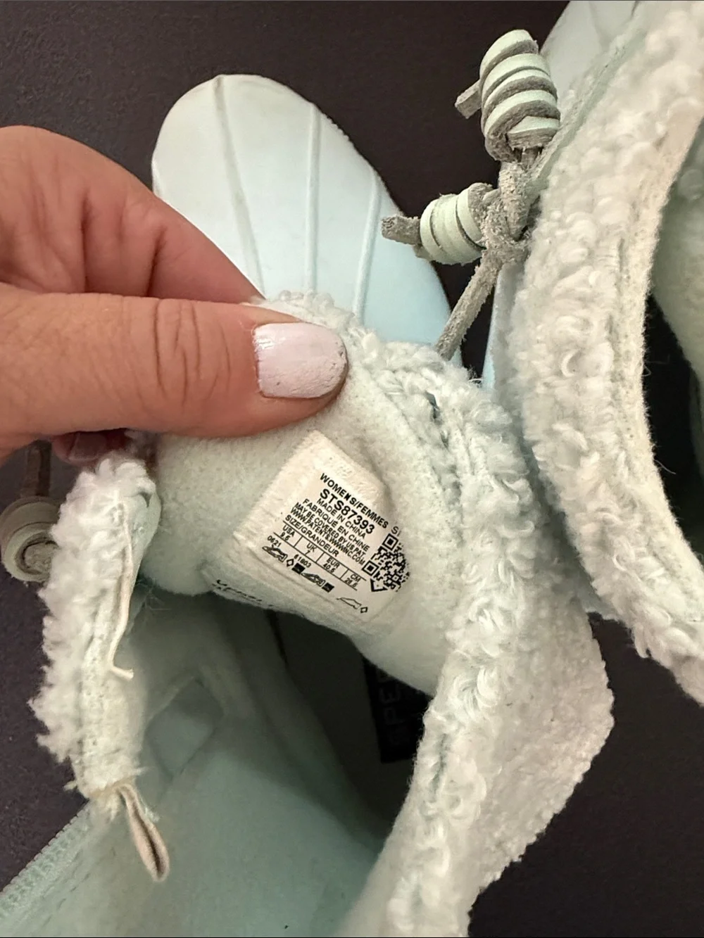 Sperry Light Blue Sherpa-Lined Duck Boots